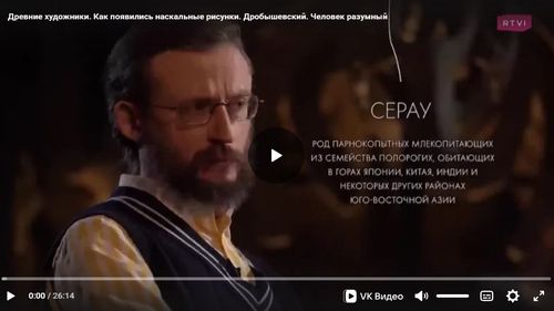 Древние художники. Как появились наскальные рисунки. Станислав Дробышевский